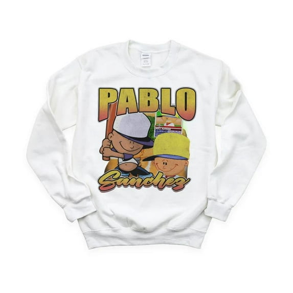 Pablo Sanchez Backyard Baseball Sports Vintage Retro Video Game Legend Fan Sweatshirt, for men & women, up to size 5XL