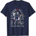 thumbnail image 1 of Pabst Blue Ribbon Beer Good Old-Time Flavor Skeleton T-Shirt, 1 of 5