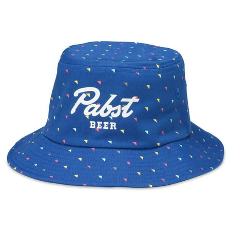 Pabst Blue Ribbon Blue Bucket Hat-S/M