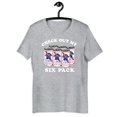 thumbnail image 1 of Pabst Blue Ribbon Check Out My Six Pack Shirt Gift Black Unisex T-Shirt-TH39597, 1 of 2