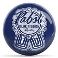 thumbnail image 1 of Pabst Blue Ribbon Classic Ribbon Bowling Ball - Blue 14lbs, 1 of 1