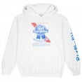 thumbnail image 1 of Pabst Blue Ribbon Distressed Classic Logo Pullover Hoodie-Small, 1 of 2