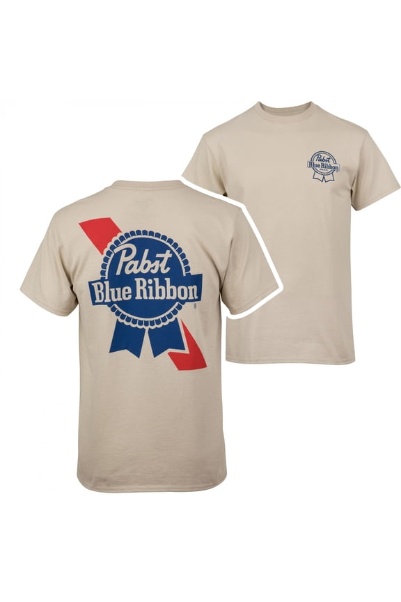 Distressed Logo Front and Back Print T-Shirt-Small