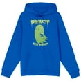 thumbnail image 1 of Pabst Blue Ribbon Ghost With A Beer Adult Royal Blue Hoodie-Medium, 1 of 4