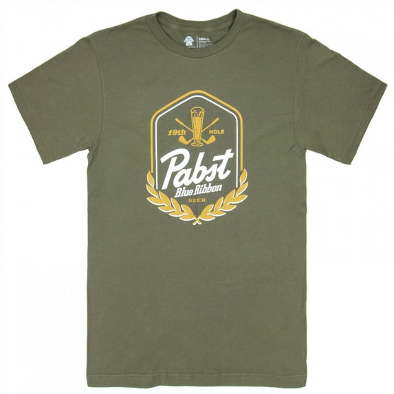 Pabst Blue Ribbon Golf 19th Hole Green Colorway T-Shirt-3XLarge