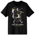 thumbnail image 1 of Pabst Blue Ribbon Grim Reaper Men's Black Short Sleeve Tee-4XL, 1 of 4