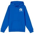 thumbnail image 1 of Pabst Blue Ribbon Holiday Special Edition Men's Royal Blue Hoodie, 1 of 7