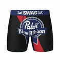 thumbnail image 1 of Pabst Blue Ribbon Label Swag Boxer Briefs in a Can-Medium (32-34), 1 of 3