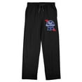 thumbnail image 1 of Pabst Blue Ribbon Logo Men's Black Sleep Pajama Pants-Small, 1 of 5