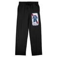 thumbnail image 1 of Pabst Blue Ribbon Logo Men's Black Sleep Pants-XXL, 1 of 7
