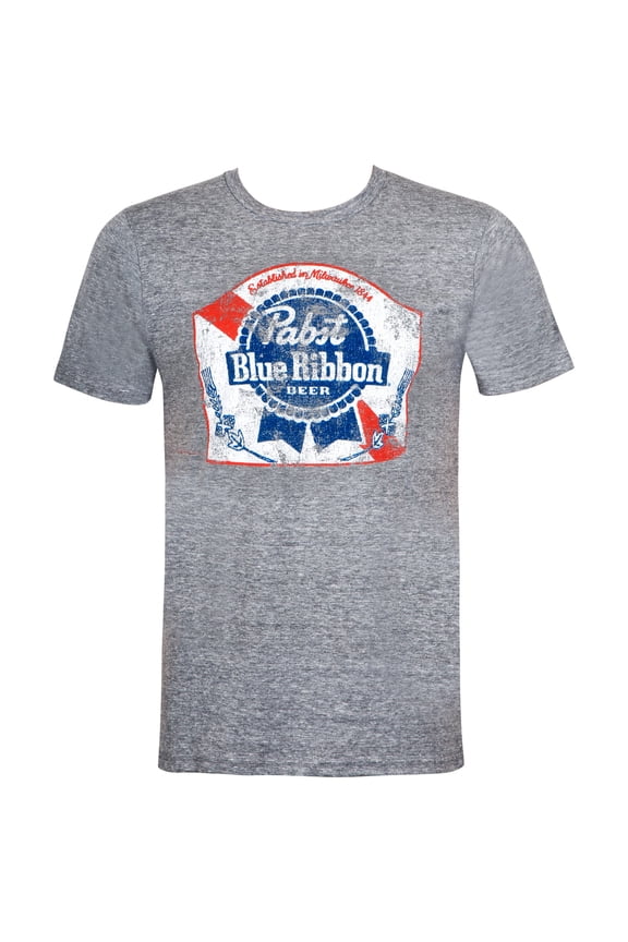Men's Grey Classic Logo T-Shirt-Medium