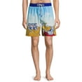 thumbnail image 1 of Pabst Blue Ribbon Men's & Big Men's Board Shorts Swim Trunks, 7.5" Inseam, Sizes S-3XL, 1 of 5
