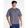 thumbnail image 1 of Pabst Blue Ribbon Men's and Big Men's Halloween Front and Back Graphic Tee, Sizes S-3XL, 1 of 5
