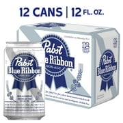 Pabst Blue Ribbon Non-Alc, 12 Pack, 12 fl oz Aluminum Can, 0.4% ABV, Domestic Non Alcoholic