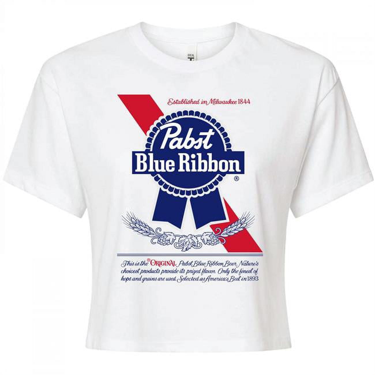 Red Label Tshirt – Pabst Blue Ribbon | American Needle Headwear