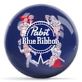 thumbnail image 1 of Pabst Blue Ribbon Sports Guys Bowling Ball - Blue 8lbs, 1 of 1