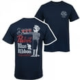 thumbnail image 1 of Pabst Blue Ribbon Support Bartenders Front and Back Print T-Shirt-Small, 1 of 3