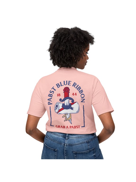 Pabst Blue Ribbon Tattoo HD Cotton T-shirt (Unisex)
