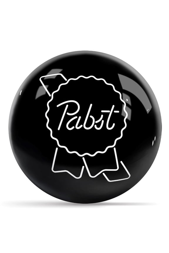 Pabst Blue Ribbon V1 Bowling Ball - Black 12lbs