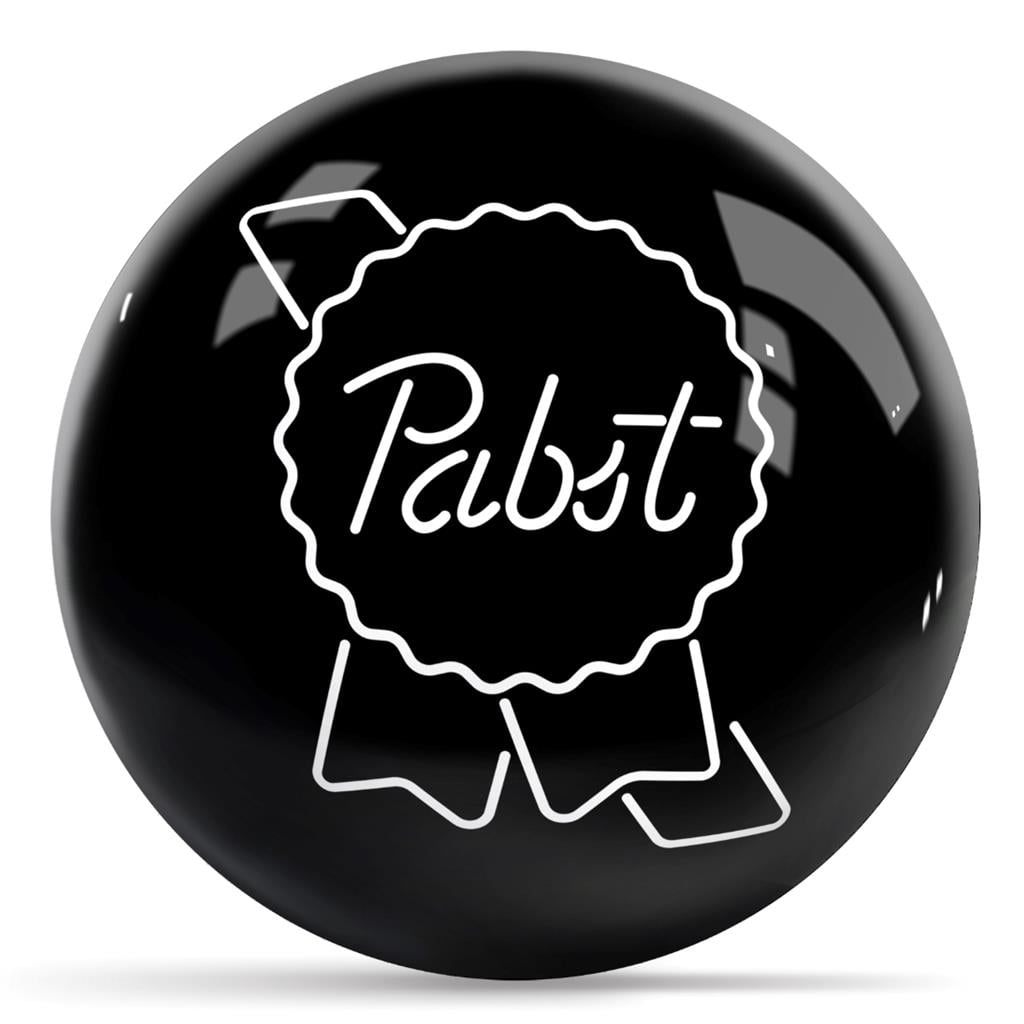 Pabst Blue Ribbon V1 Bowling Ball - Black 16lbs - Walmart.com