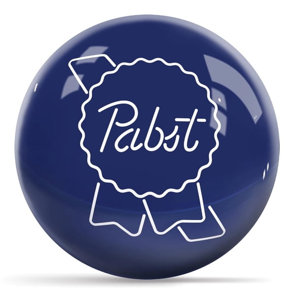 Pabst Blue Ribbon V1 Bowling Ball - Blue 16lbs