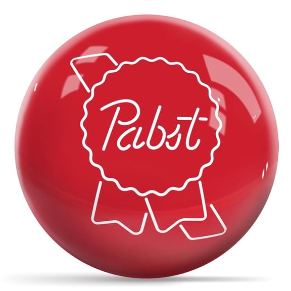 Pabst Blue Ribbon V1 Bowling Ball - Red 15lbs
