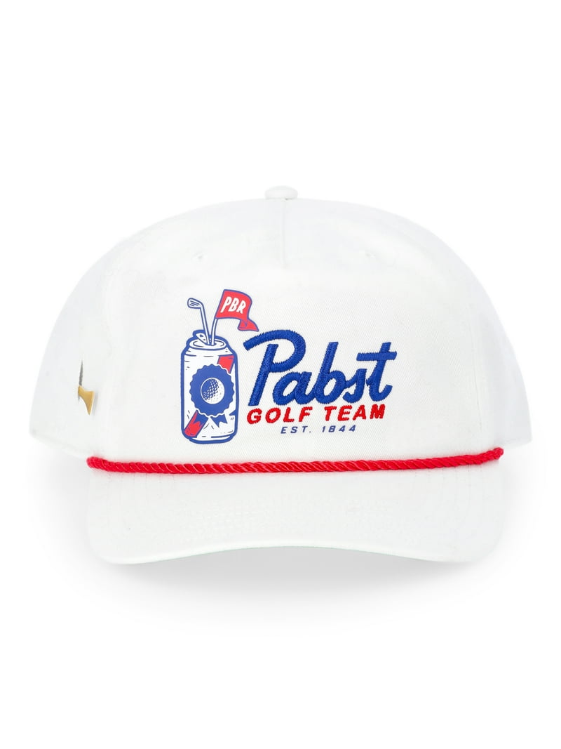 PabstBlueRibbonx RUFFLOGxCph/GolfTMコラボXL Pabst Golf Men's Adjustable Snapback Hat, One Size Fits Most
