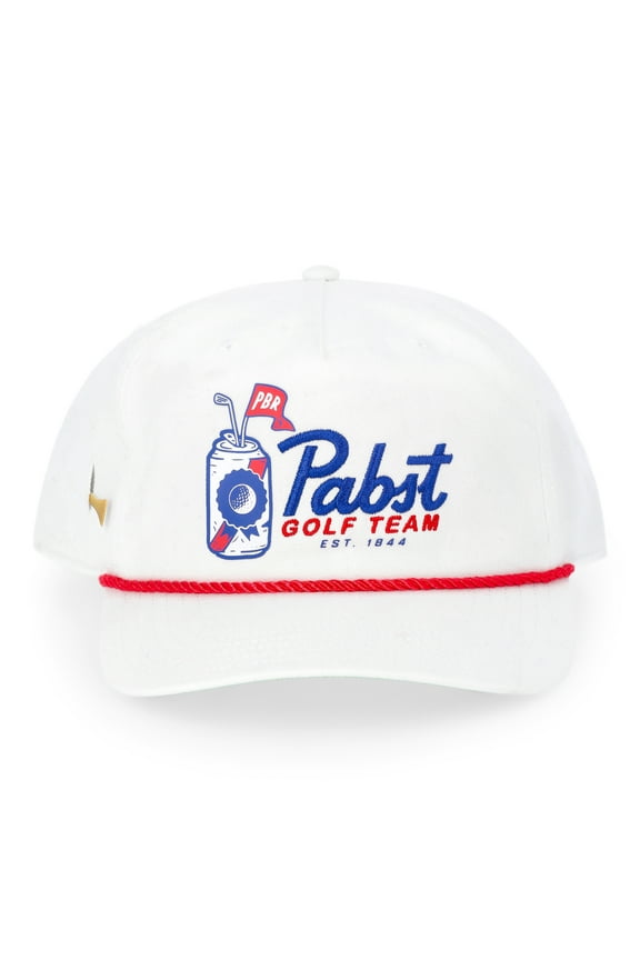 Pabst Golf Mens Adjustable Snapback Hat, One Size Fits Most