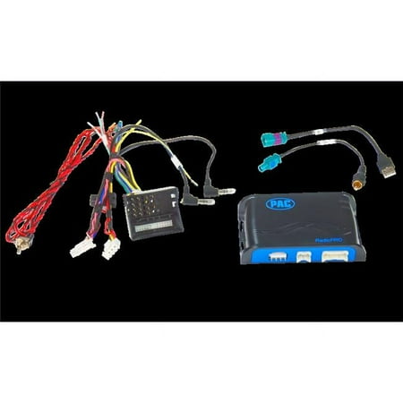 PAC - Radio Replacement and Steering Wheel Control Interface for Select Mercedes-Benz Vehicles - Blue/Black