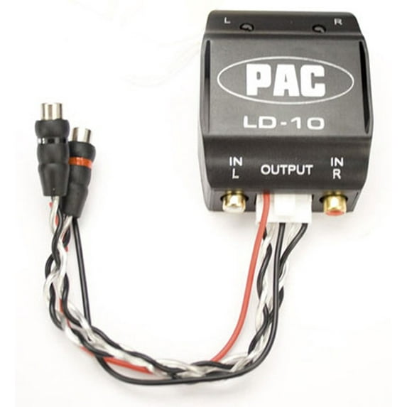 Pac Audio LD-10 Car Stereo Adjustable Line Driver Signal Amplifier Booster New