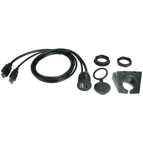 Pac Hdmi--cbl 3-foot Dash-mount Extension Cables For Hdmi And
