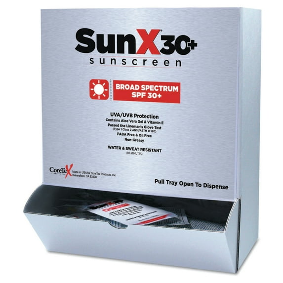 Pac-Kit SunX30 Sunscreen Lotion Packets