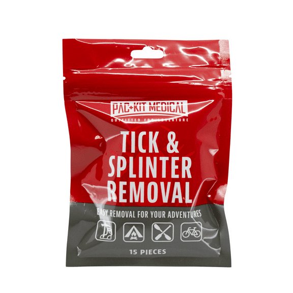 Pac-Kit Tick & Splinter Removal Treatment Pack, 15 Pieces