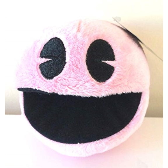 pac-man 4" - pink pac-man plush