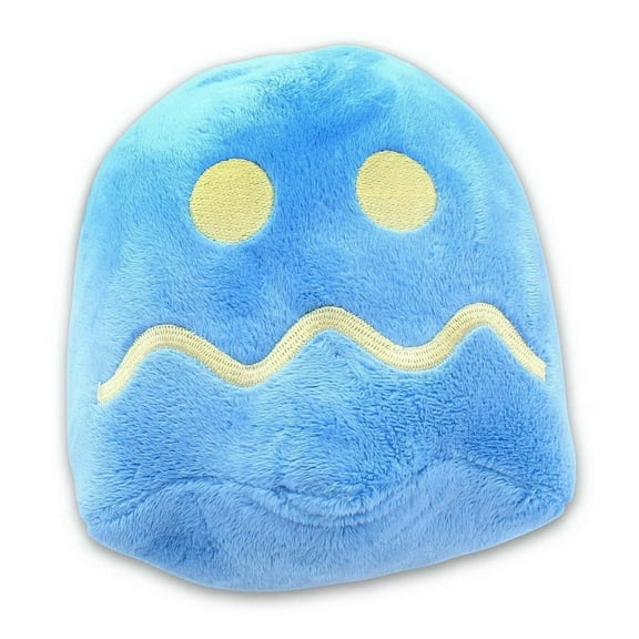 Pac-Man 7 Inch Stuffed Character Plush | Worried Blue Ghost