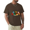 Pac_Man Anime Men's TShirt, Heavyweight Cotton Boys And Girls Crewneck