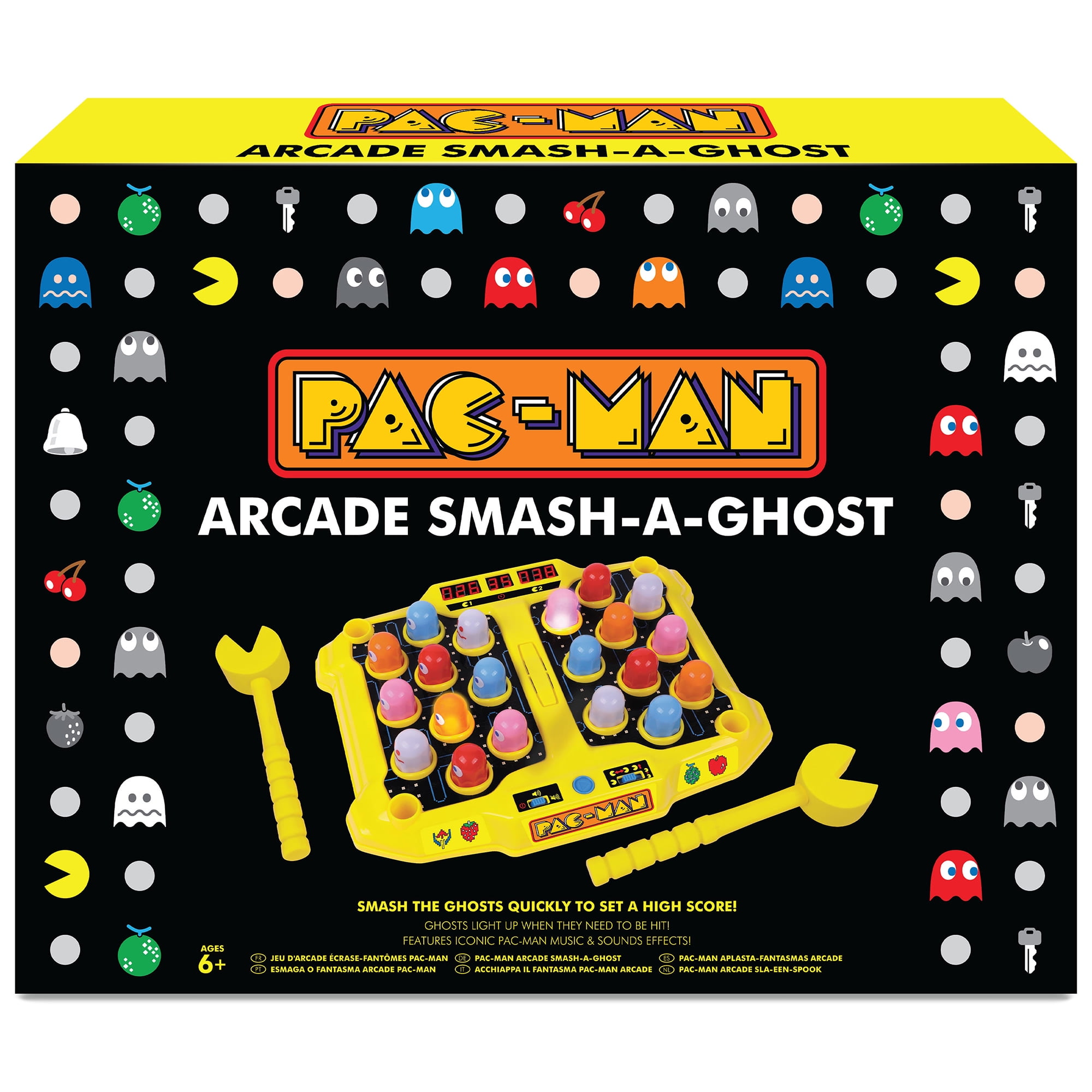 Pac-Man: Arcade Smash-A-Ghost - Premium Series, Lights