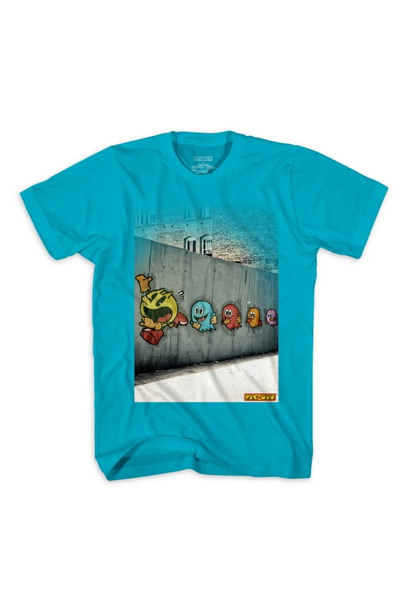 Pac-Man Boys Short Sleeve Tee, Sizes 4-18