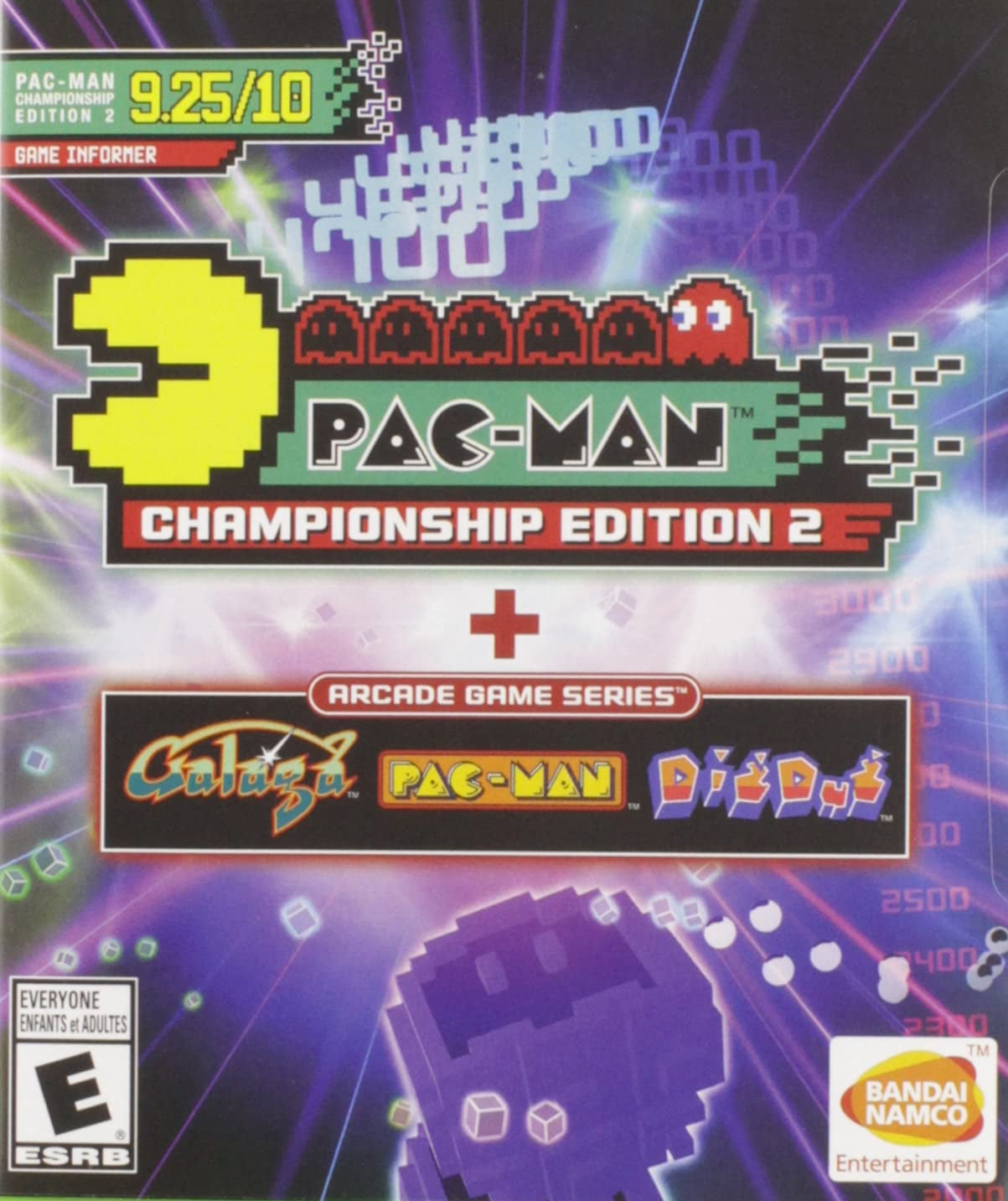 Pac-Man Championship Edition 2 Arcade Game Series Xbox One New Everyone Physical Video Game