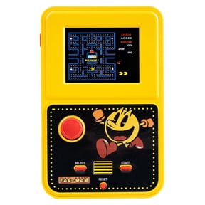 Pac-Man Color Handheld Game Console 2.5" Screen, Retro Arcade Gaming System with Classic Maze Gameplay, Portable Mini Handheld Video Game for Kids & Adults, Battery Powered (4 AAA)