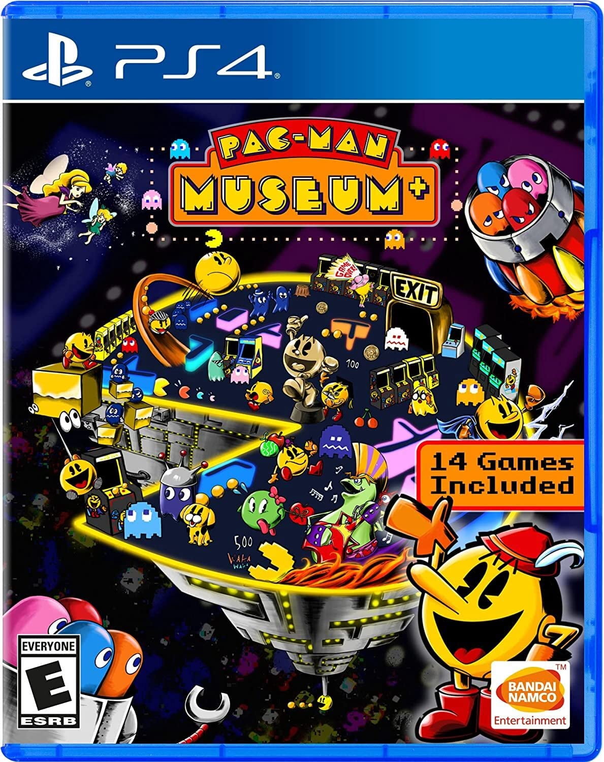 Bandai Namco Pac-Man Museum Plus Video Game for PlayStation 4