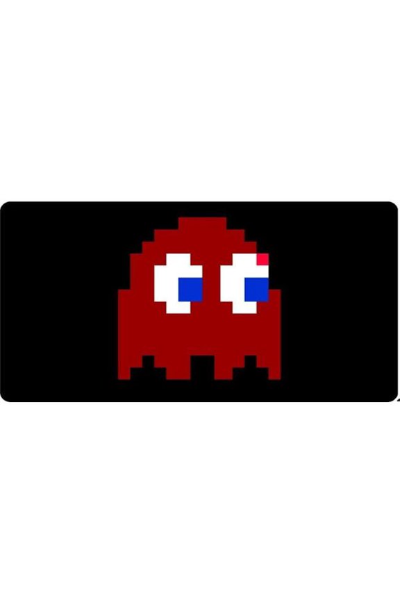 Pac-Man Red Photo License Plate