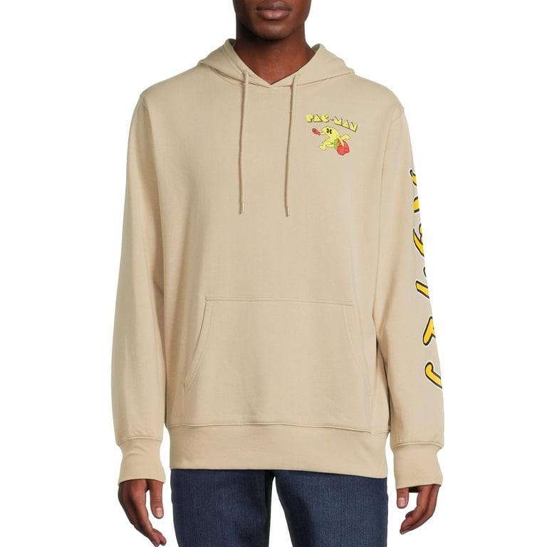 Pac-Man Retro Men's and Big Men's Fleece Graphic Hoodie - Walmart.com
