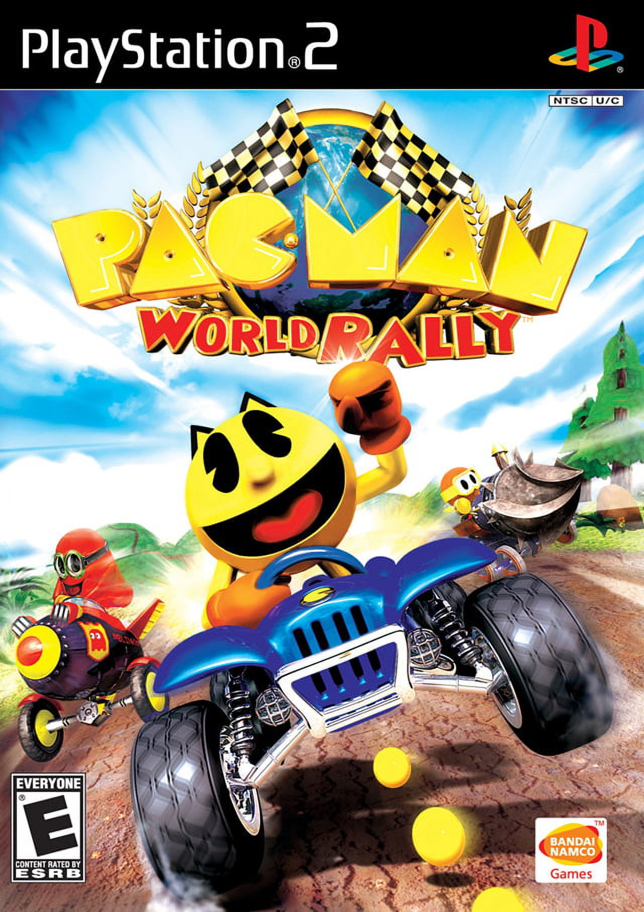 Bandai Namco, PlayStation 2 Game, Pac-Man World Rally - Walmart.com