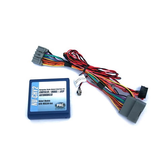 Pac Nuchy2 Factory Nav Navigation Dvd Unlock Harness 09-11 Fits Dodge Ram Truck