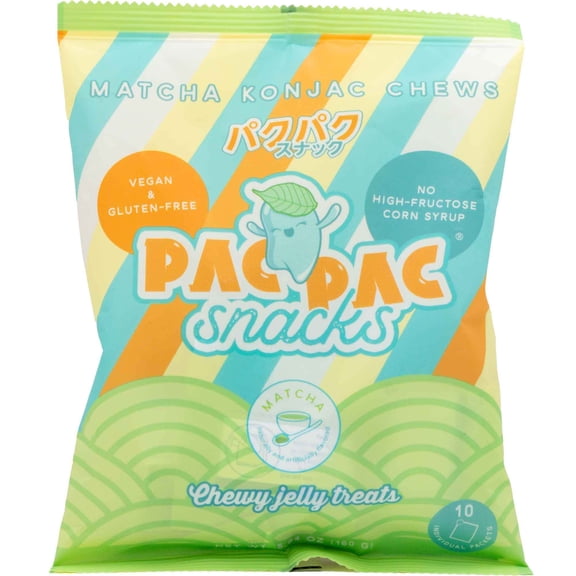 Pac Pac Matcha Konjac Chews