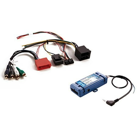 PAC - Radio Replacement and Steering Wheel Control Interface for Select Audi Vehicles - Blue