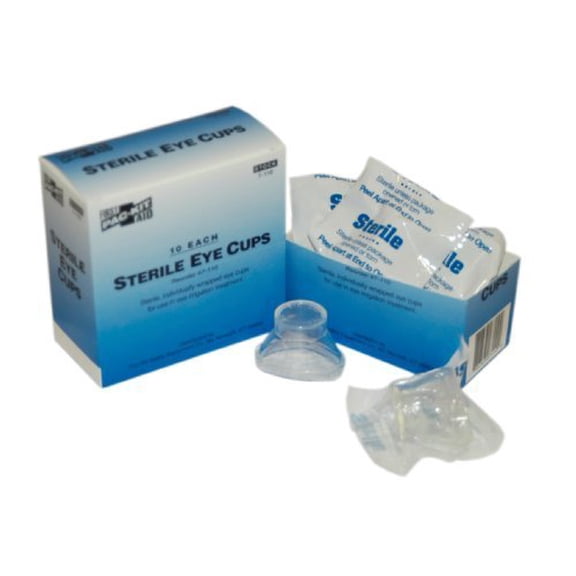 Pac-kit 7-110 5"x4-1/8"x2-1/4" Eye Cups Sterile