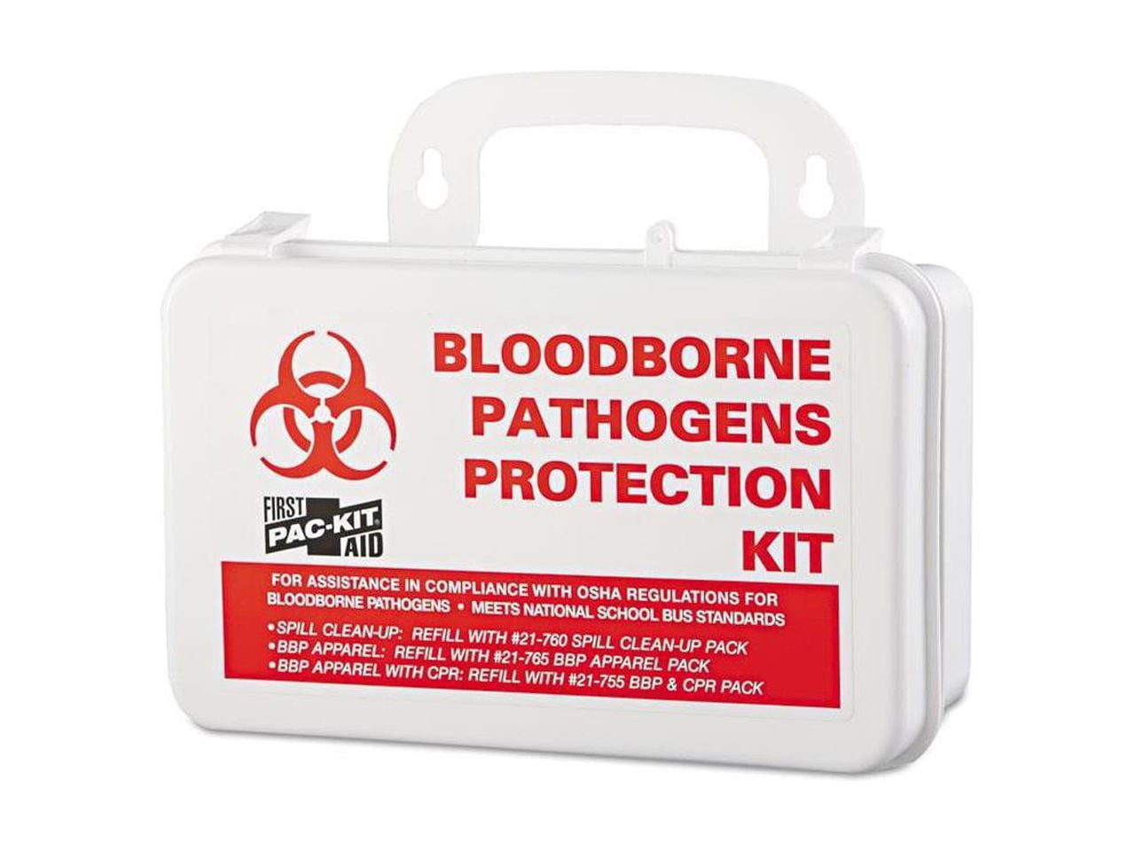 Pac-kit Pac-Kit Safety Eq. Bloodborne Pathogens Kit PKT3060 - Walmart.com