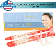 PacDent Dental Kool White 20% Teeth Whitening Gel 1.2ml x 3 Syringes